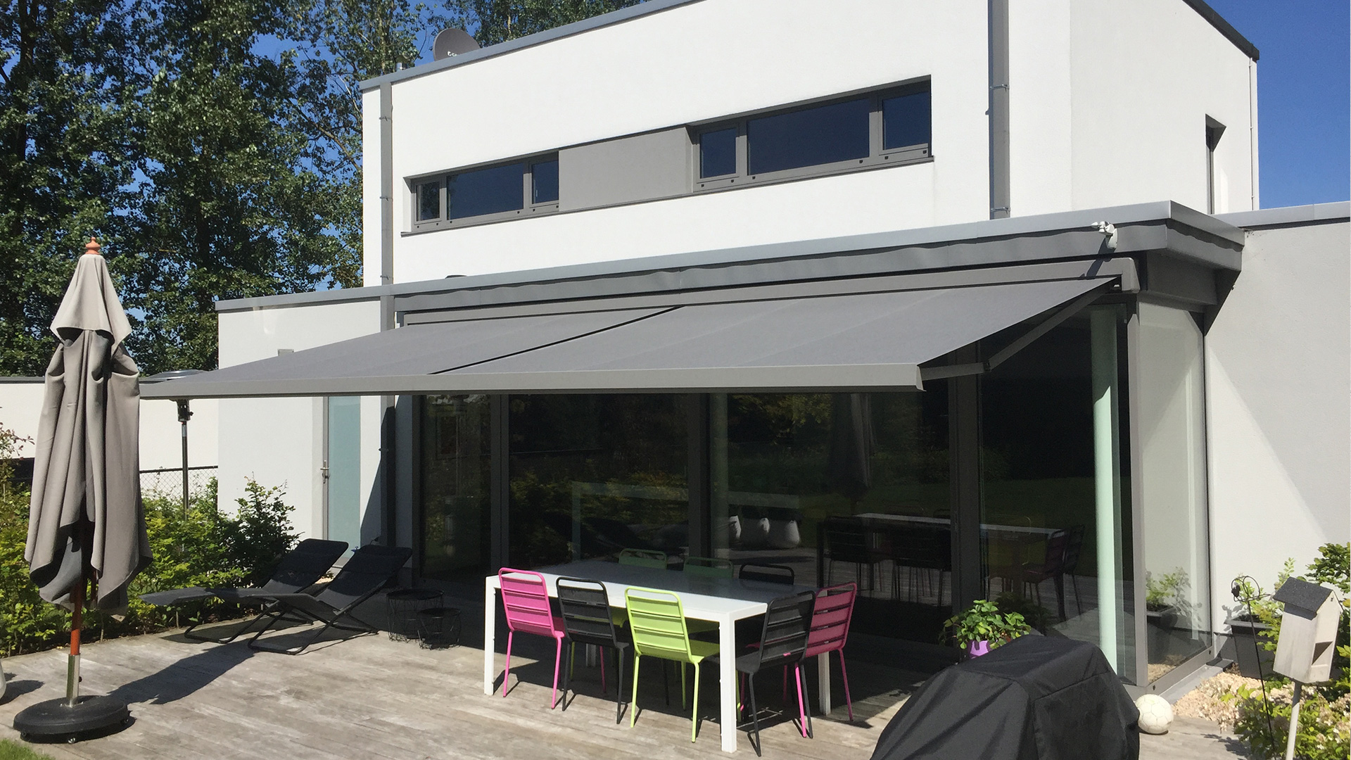 Placement protections solaires - Entreprise Boterdael