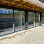 Châssis coulissants placés par l'entreprise Boterdael